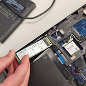 Dell laptop NVME SSD Hard Drive install upgrade