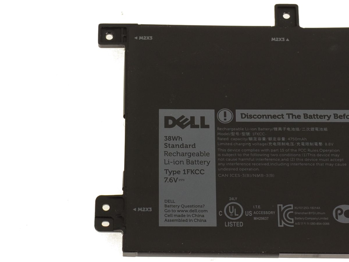 New Dell OEM Latitude 7200 7210 2-in-1 2-Cell Battery 1FKCC