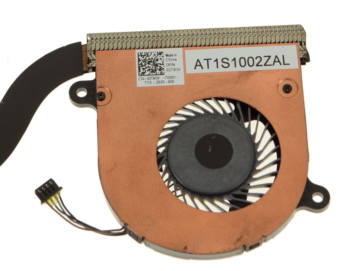 Dell OEM Latitude 7480 CPU Heatsink Fan Assembly for Intel Graphics UMA -  2T9GV w/ 1 Year Warranty