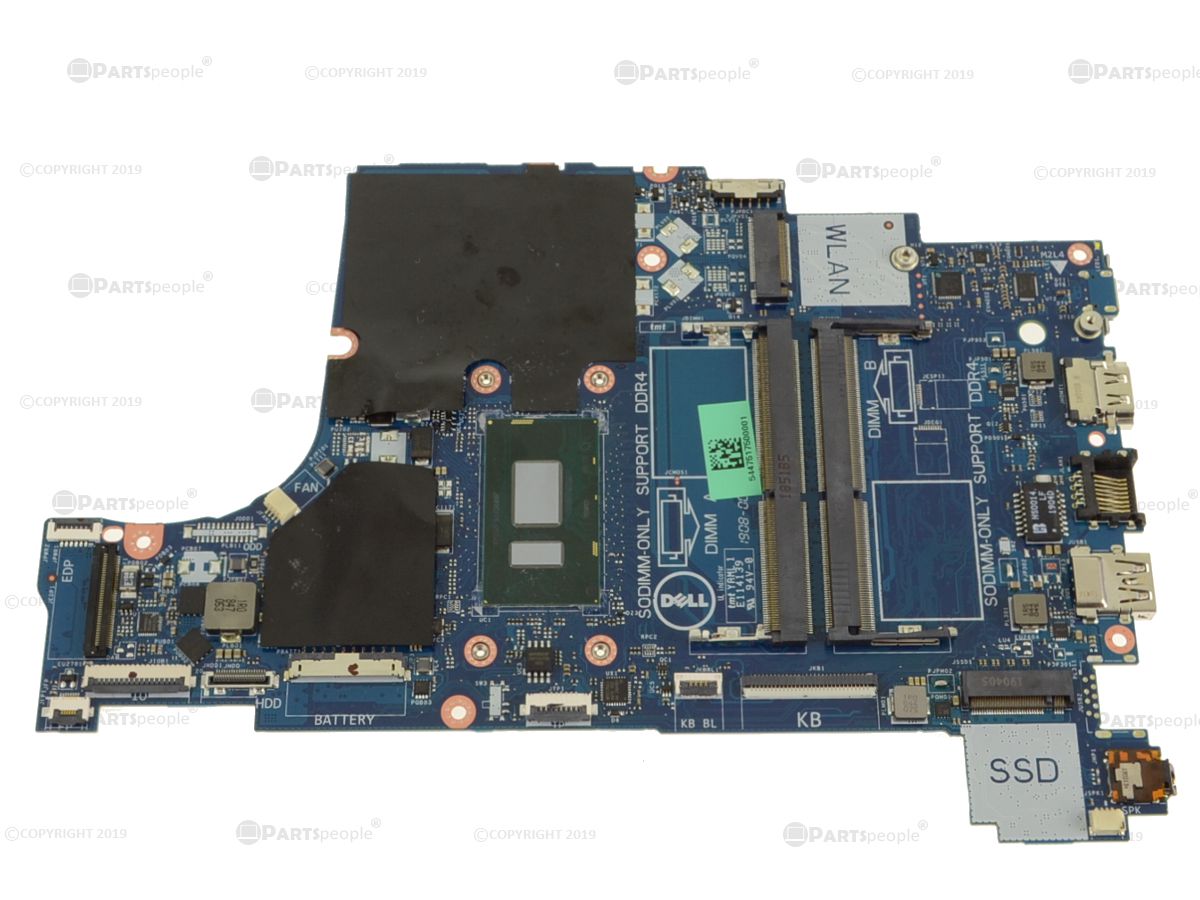 Dell OEM Latitude 3490 / 3590 Motherboard System Board Intel i3 2.2GHz CPU  with Integrated Graphics - UMA - 5NDV7