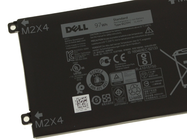 Dell GPM03 Notebook Spare Part Battery