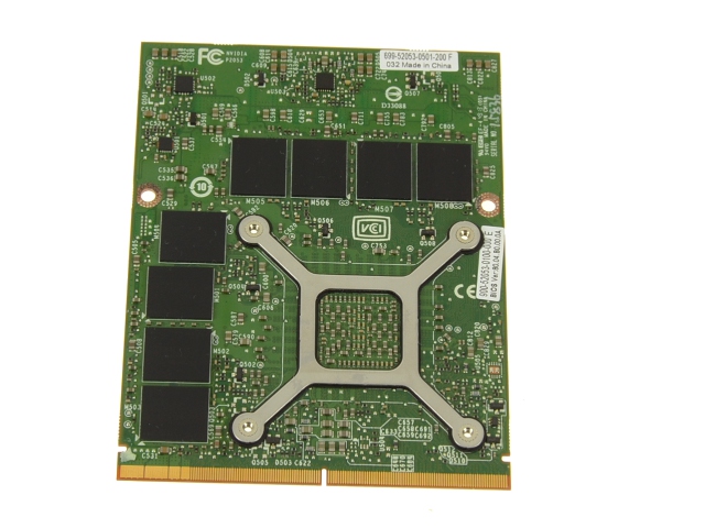 Dell OEM Precision M6800 Nvidia Quadro K3100M 4GB Video Graphics Card -  6JT04