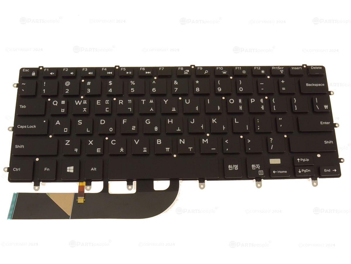 New Korean Dell OEM XPS 15 7590 Laptop Keyboard 79MJ3