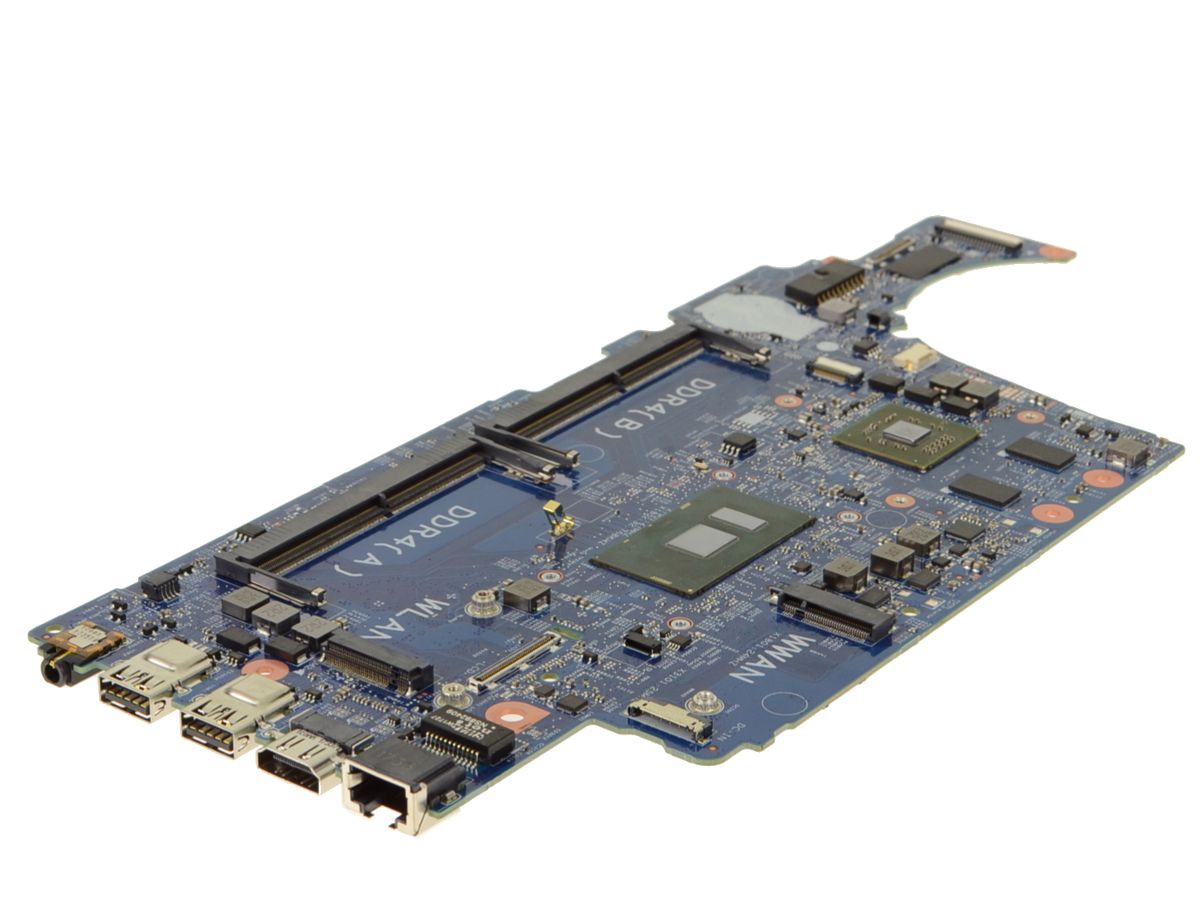 Dell OEM Latitude 3480 / 3580 Motherboard System Board Intel i5 2.5GHz CPU  with Discrete Radeon Graphics - 7YVGW