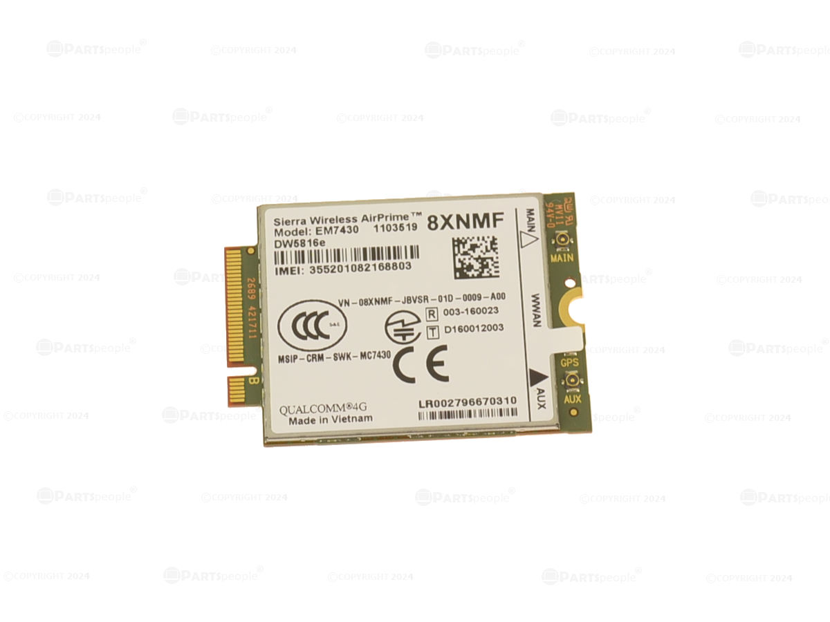 New Dell OEM 5816E DW5816e M.2 Mobile Wireless Card 8XNMF