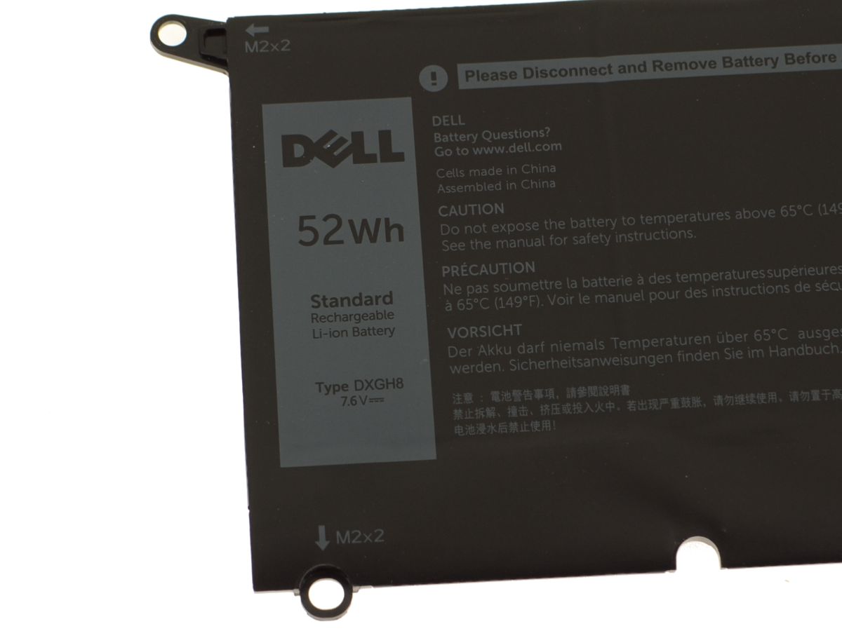 High Quality Dell DXGH8 Replacement Battery