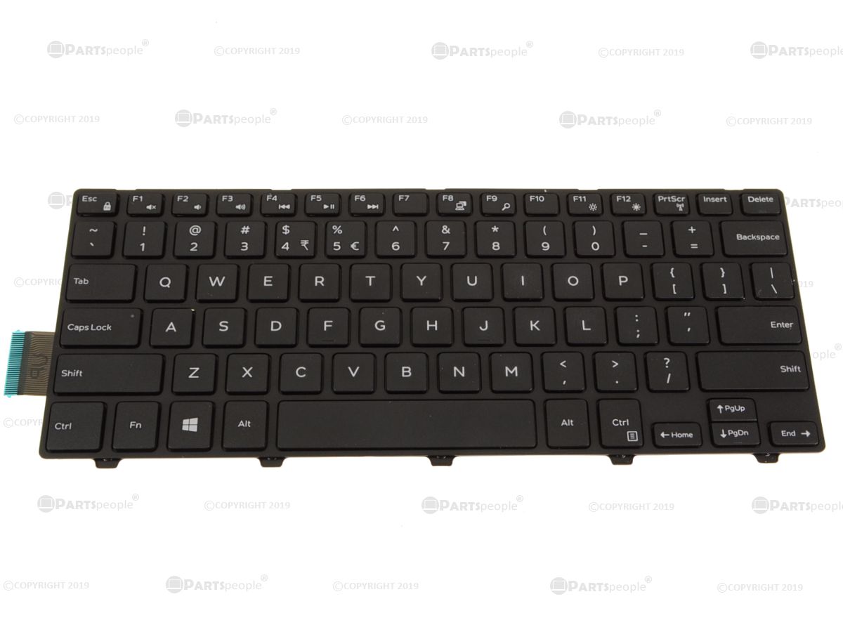 US INTL - Dell OEM Inspiron 14 (5458 / 5448 / 5447) / Latitude 3450 Laptop  Keyboard - Non-Backlit - FDKH0