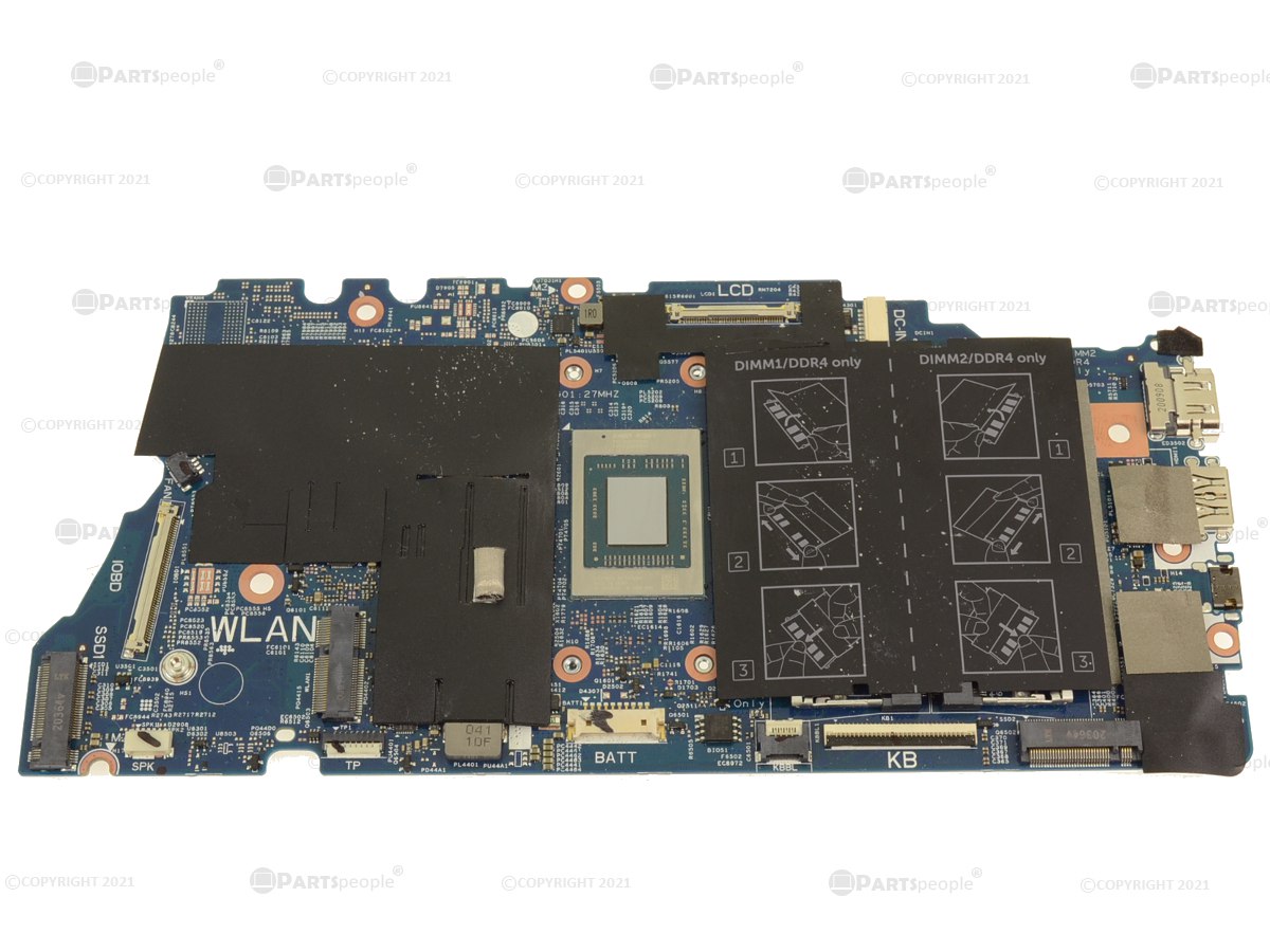 Dell OEM Inspiron 5505 Motherboard System Board AMD Ryzen 7 4700U Octa Core  2.0GHz - GFPRC