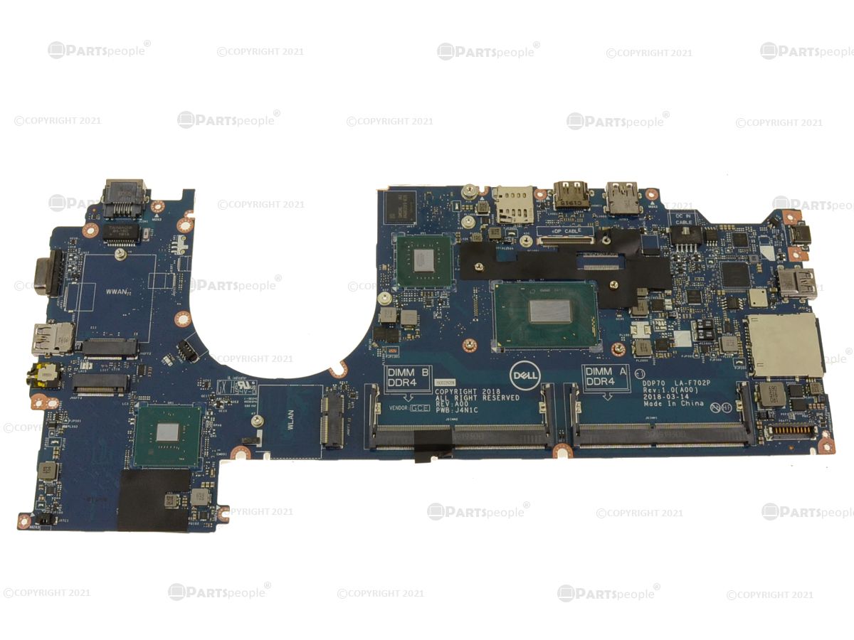 Buy Dell Latitude 5491 System Board with Motherboard HP51G