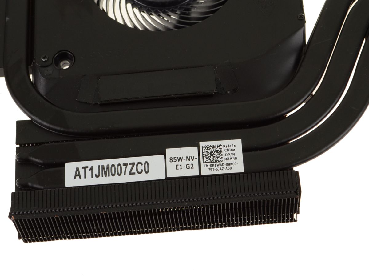 New Alienware 15 R3 CPU Graphics Cooling Fan/Heatsink K1W4D