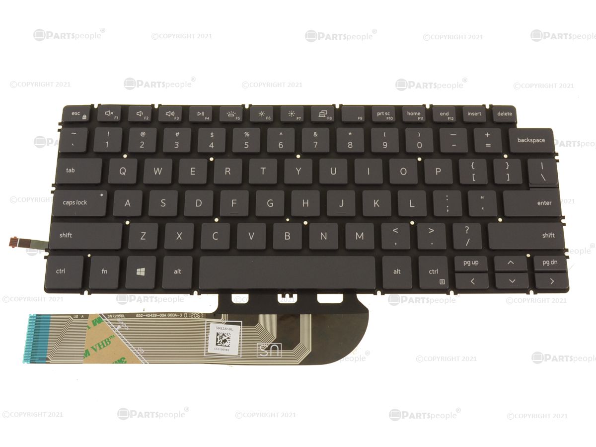 Dell OEM Inspiron 7390 / 7391 2-in-1 Laptop Backlit Keyboard - M0H4C