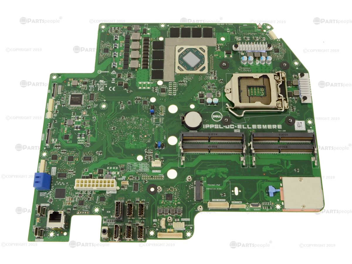 Dell OEM Precision 5720 All-In-One Desktop Motherboard (System Mainboard)  Discrete AMD Radeon Graphics - WNP26 w/ 1 Year Warranty