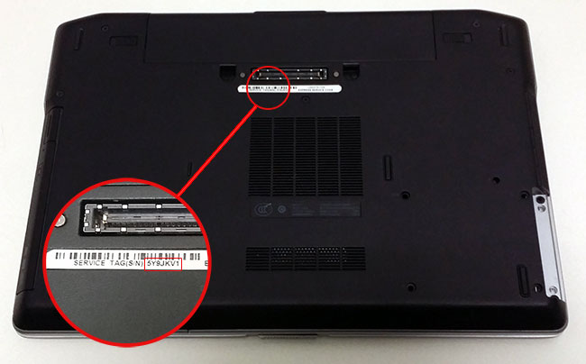 Dell battery serial number lookup